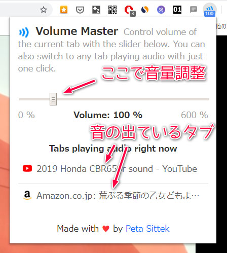 Chromeでタブごとに音量を調整できる拡張機能 Volume Master を紹介 Kuzlog